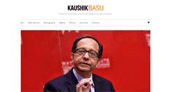 Desktop Screenshot of kaushikbasu.org