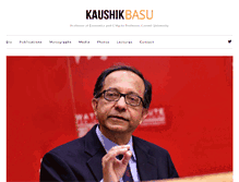 Tablet Screenshot of kaushikbasu.org